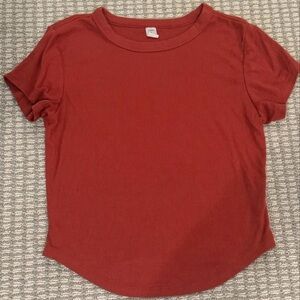 Old Navy Red Short Sleeve T-Shirt